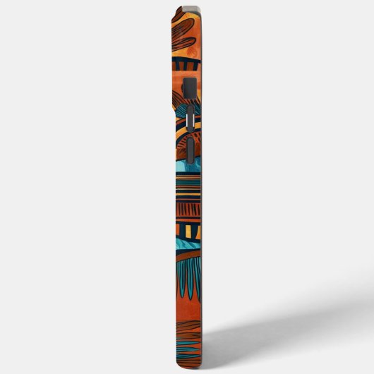Abstrakte afrozentrische Muster iPhone/iPad Gehäus Case-Mate iPhone Hülle (Rückseite / Links)