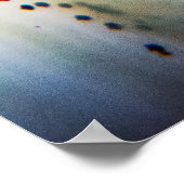 Abstrakte Agate-Muster Poster (Ecke)