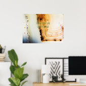 Abstrakte Agate-Muster Poster (Heimbüro)