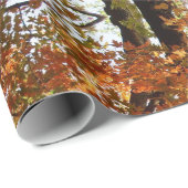 Abstrakte Ahornsaison Baumkronen oder Geschenkpapier (Rolleneckpunkt)