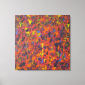 Abstrakte Akryllische Kunstkanvas Leinwanddruck (Vorderseite)