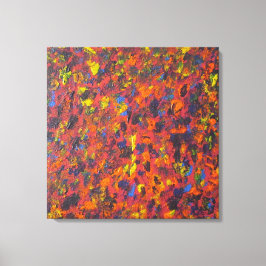 Abstrakte Akryllische Kunstkanvas Leinwanddruck