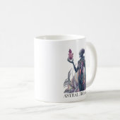 Abstrakte Alien Kaffeetasse (VorderseiteRechts)