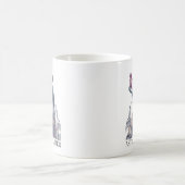 Abstrakte Alien Kaffeetasse (Mittel)