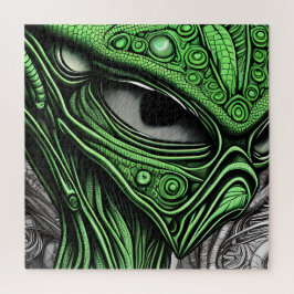 Abstrakte Alien Puzzle