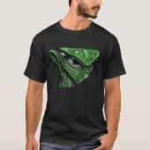 Abstrakte Alien T-Shirt (Vorderseite)