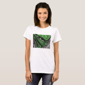 Abstrakte Alien T-Shirt (Vorne ganz)