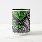 Abstrakte Alien Tasse (Zentrum)