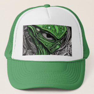 Abstrakte Alien Truckerkappe