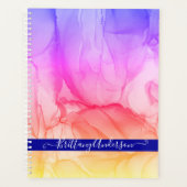 Abstrakte Alkohol am Arbeitsplatz Planer (Vorderseite)