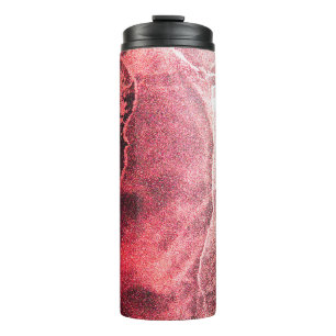 Abstrakte alkoholfreie Malerei Moderne Kunst Hinte Thermosbecher