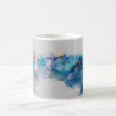 Abstrakte alkoholfreie Tinte Art Background Kaffeetasse (Mittel)