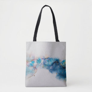 Abstrakte alkoholfreie Tinte Art Background Tasche