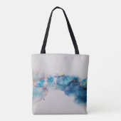 Abstrakte alkoholfreie Tinte Art Background Tasche (Rückseite)