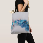 Abstrakte alkoholfreie Tinte Art Background Tasche (Von Nahem)