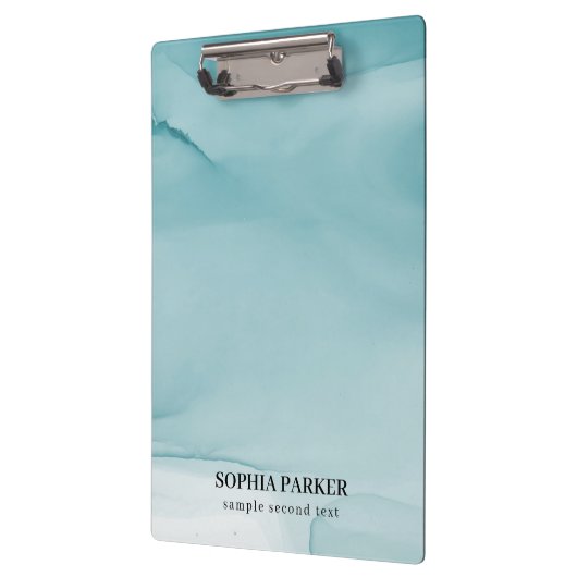 Abstrakte Alkoholtinte Klemmbrett (Links)