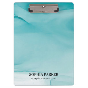 Abstrakte Alkoholtinte Klemmbrett