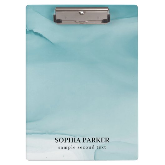 Abstrakte Alkoholtinte Klemmbrett (Vorderseite)