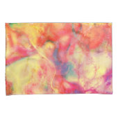 Abstrakte Alkoholtinte Kunst Kissenbezug (Vorderseite-Rechts)