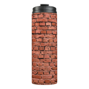 Abstrakte alte vintage rissige unebene raue Backst Thermosbecher