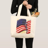 Abstrakte Altglorietts-Tasche Jumbo Stoffbeutel (Vorderseite (Produkt))