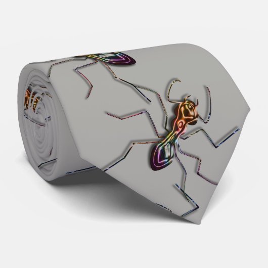 Abstrakte Ameise Krawatte (Gerollt)