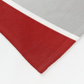 Abstrakte amerikanische Flaggen und Streifen 2 Fleecedecke (Ecke)