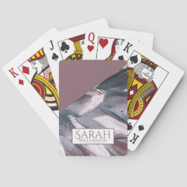 Abstrakte Ananas-Ananas-Spikes einzigartig Spielkarten