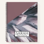 Abstrakte Ananas-Ananas-Spitzen Notizblock (Vorderseite)