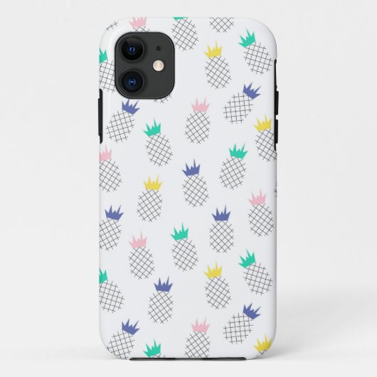 Abstrakte Ananas Case-Mate iPhone Hülle (Rückseite)
