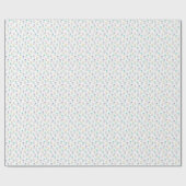 Abstrakte Ananas Geschenkpapier (Flach)