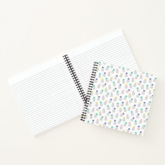 Abstrakte Ananas Notizbuch (Innenseite)