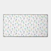 Abstrakte Ananas Schreibtischunterlage (Vorderseite)