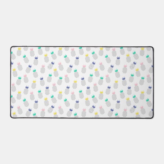 Abstrakte Ananas Schreibtischunterlage (Vorderseite)