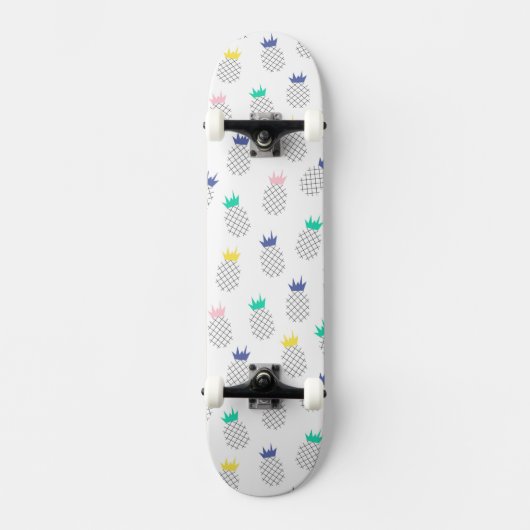 Abstrakte Ananas Skateboard (Vorderseite)