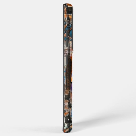 Abstrakte Android-Telefonzelle Samsung Galaxy Hülle (Rechte Seite)