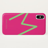 Abstrakte Anfänge in der Linse Case-Mate iPhone Hülle (Rückseite (Horizontal))