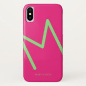 Abstrakte Anfänge in der Linse Case-Mate iPhone Hülle (Rückseite)