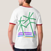 Abstrakte Angst T-Shirt (Rückseite)
