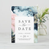 Abstrakte Ankündigung Datum freihalten (Stehend Vorderseite)