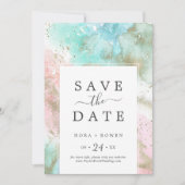 Abstrakte Ankündigung Datum freihalten (Vorderseite)