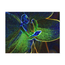 Abstrakte Anthura-Postkarte