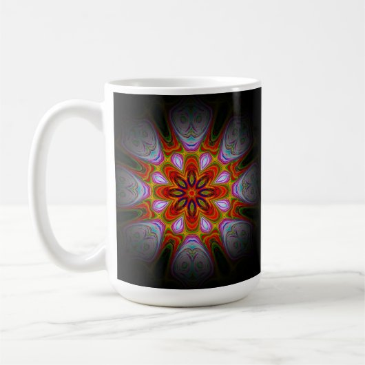 Abstrakte Antike Kunst-43766 Kaffeetasse (Links)