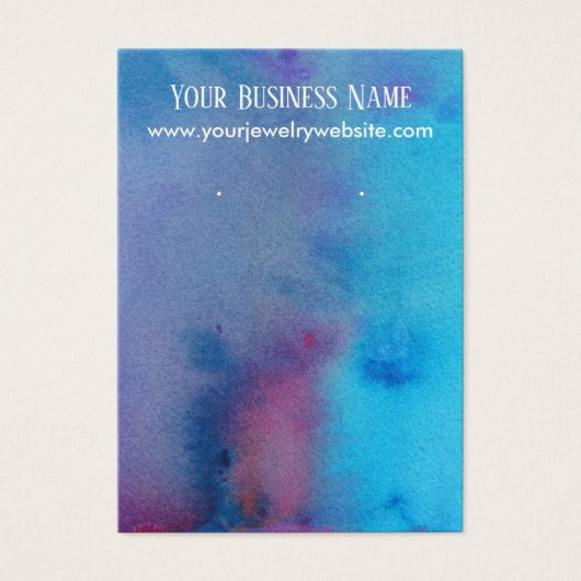 Abstrakte Anzeigetafeln für Aquarellbilder (Vorderseite)