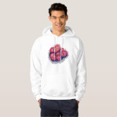 Abstrakte Äpfel Hoodie (Vorne ganz)