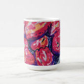 Abstrakte Äpfel Kaffeetasse (Mittel)