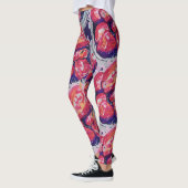 Abstrakte Äpfel Leggings (Links)