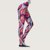 Abstrakte Äpfel Leggings (Rechts)
