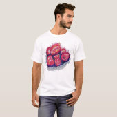 Abstrakte Äpfel T-Shirt (Vorne ganz)