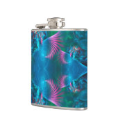 Abstrakte Apophyse Fraktal III Flachmann (Links)